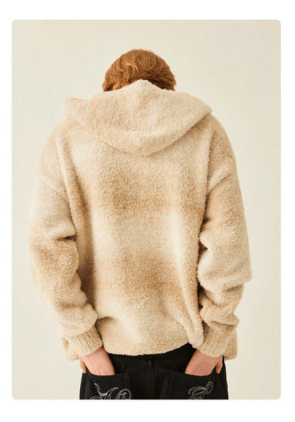 Medria Unisex Retro Colorful Hoodie - Guochao Loose Lazy Style Warm Sweatshirt