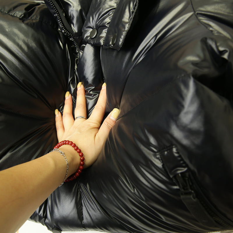 Men's Euro-American Style Mid-Length Down Jacket - 700 Fill Power Cold-Resistant Windproof Hooded Thickened Warm Coat