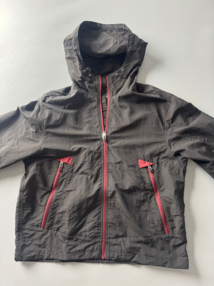 Mountain Outdoor Hooded Jacket – Cycling Loose Nylon Unisex