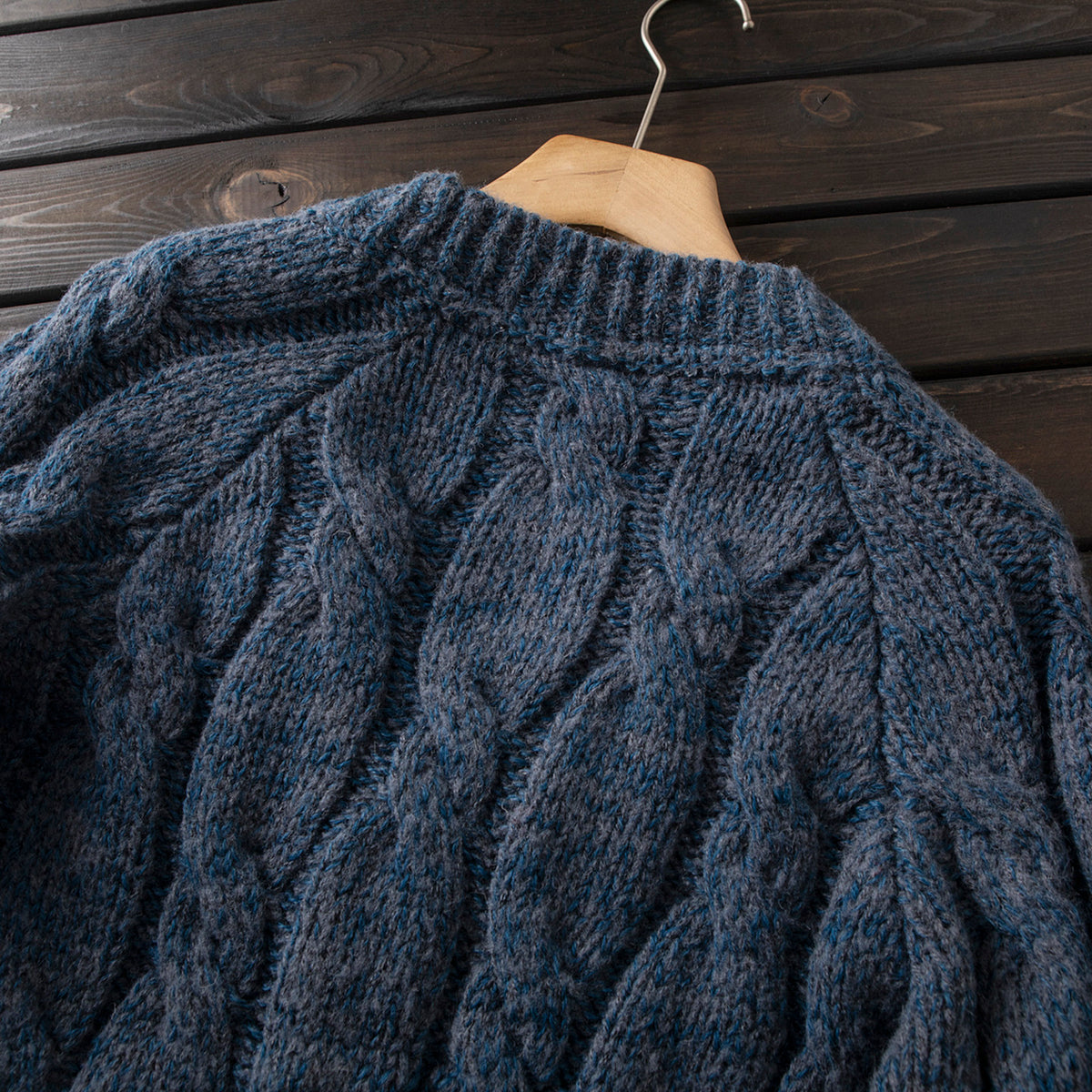 Heavyweight 80% Wool Knit Zip Cardigan Sweater – Japanese Vintage Loose Unisex – Sweater cardigan | japanese streetwear | vintage workwear | unisex | Yamalinclothes