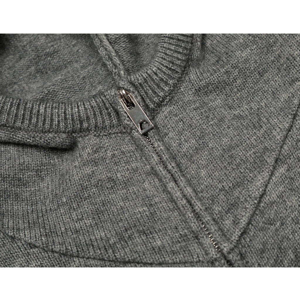 High-Weight Yarn Hooded Cardigan Sweater – JOINBOY 25AW (Unisex)