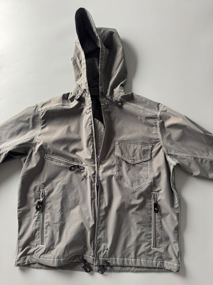 Reflective Hooded Outdoor Jacket – Japanese Functional Workwear Camping Unisex