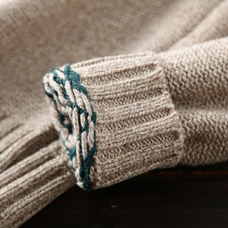 Heavy news! Small amount without supplement! Fine wool! Italian single foreign trade men's clothing cut label tail goods thick sweater jacket