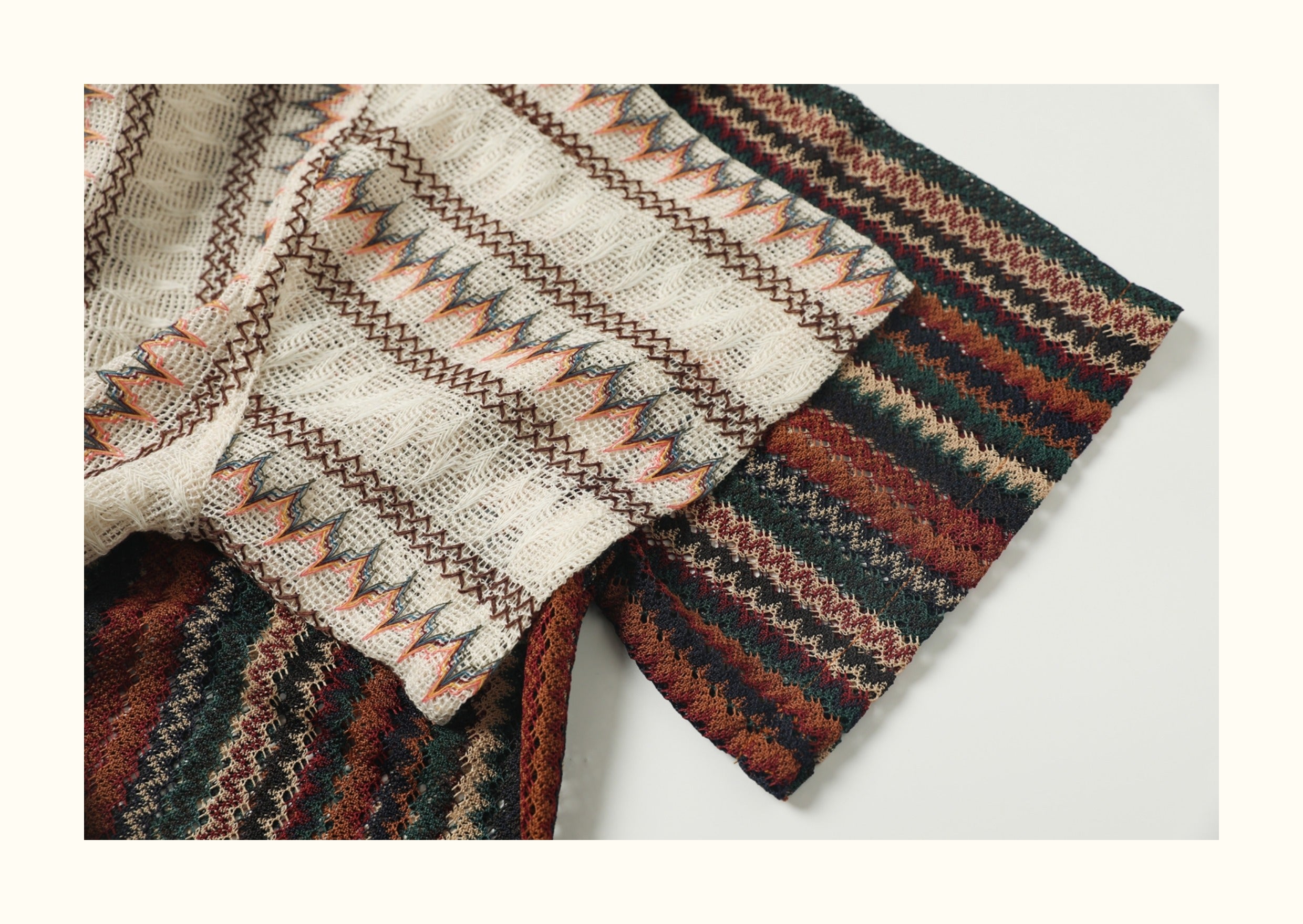 Loose Fit Japanese Style Summer Breathable Hollow Out Casual Shirt