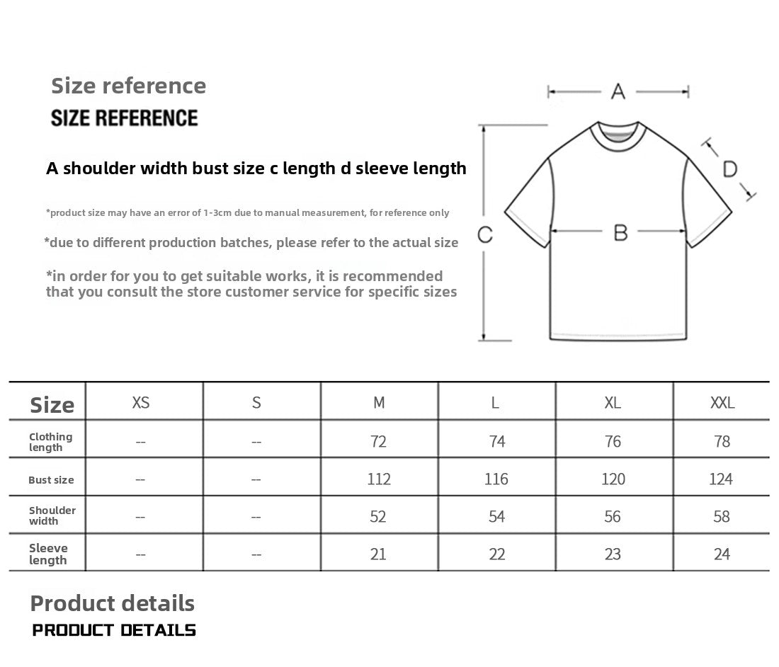 American Retro Dirty Short Sleeve T-Shirt for Men Ins Trendy Brand Fashion Cool Niche Top Couple Tee