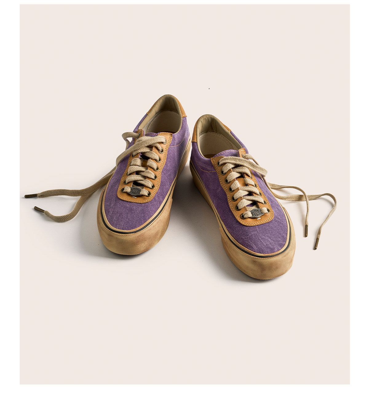 Vintage Japanese Low Top Espadrille Platform Sneakers – Washed Vulcanized Unisex Shoes – Japanese vintage | yamalin clothes | Yamalinclothes