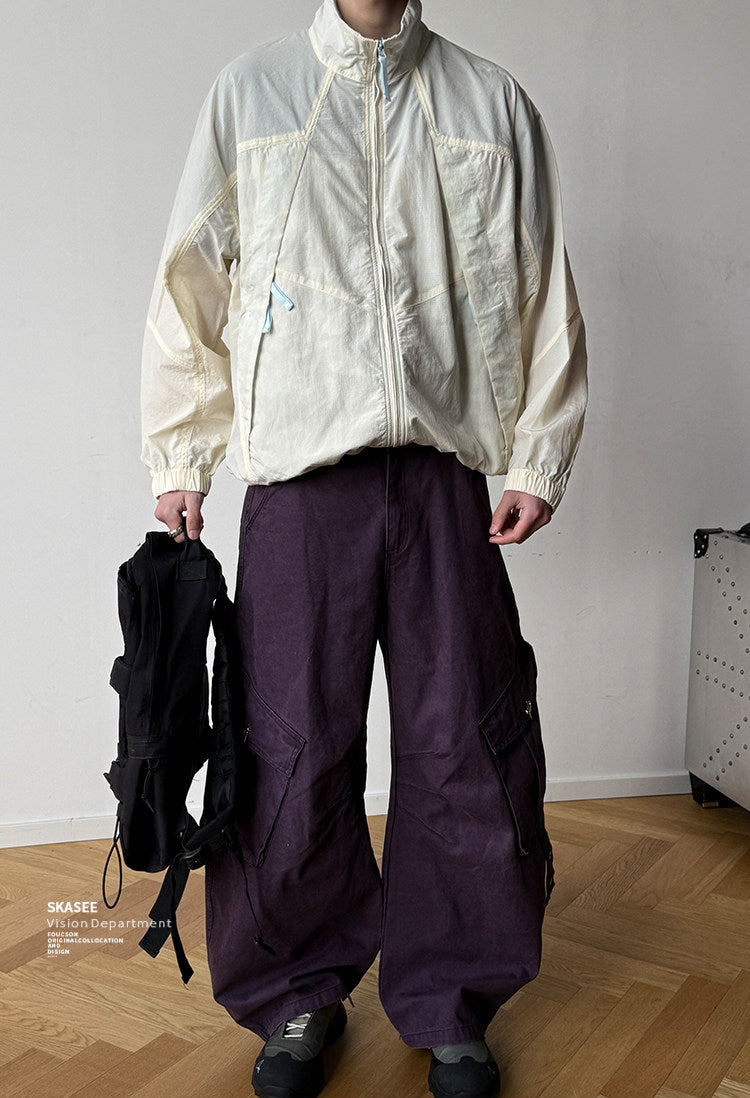 Quick-Dry Stand-Collar Outdoor Jacket – Mountain Oversized Unisex – Japanese vintage | fall outfits 2026 | fall winter outfits | classy winter outfits | lazy comfy outfits | japanese streetwear | vintage workwear | yamalin clothes | Yamalinclothes
