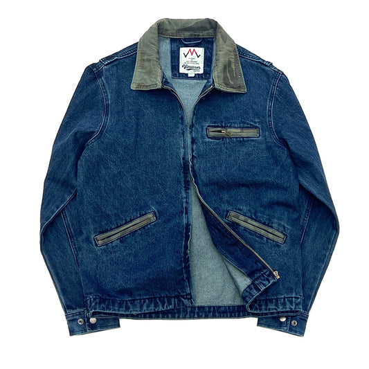 Carhartt Retro Tough Guy Detroit Denim Workwear Jacket – Loose American Vintage Lapel