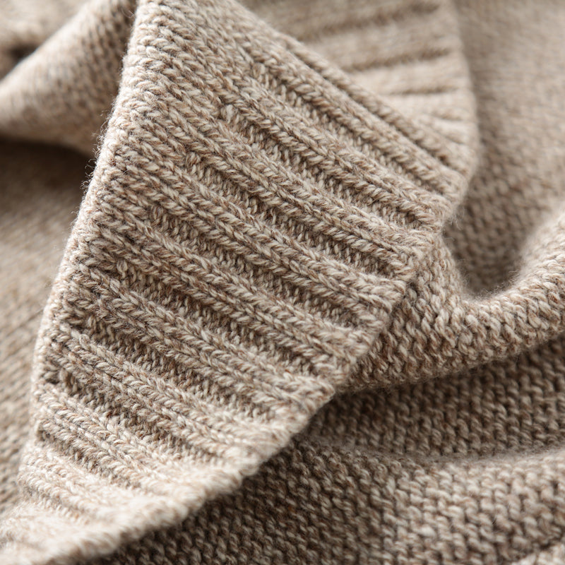 Heavy news! Small amount without supplement! Fine wool! Italian single foreign trade men's clothing cut label tail goods thick sweater jacket