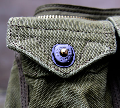 Washed Canvas Distressed Fanny Pack – Vintage 3-Way Chest Crossbody Unisex – Bags | japanese streetwear | vintage workwear | unisex | Yamalinclothes