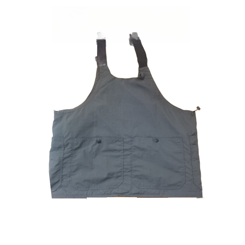 Unisex American Retro Multi-Pocket Vest – Functional Workwear with Convertible Backpack Design