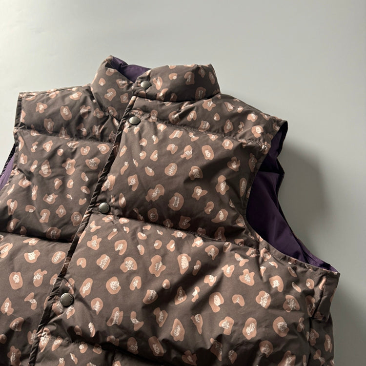 Men's Reversible 90% White Duck Down Camouflage Vest