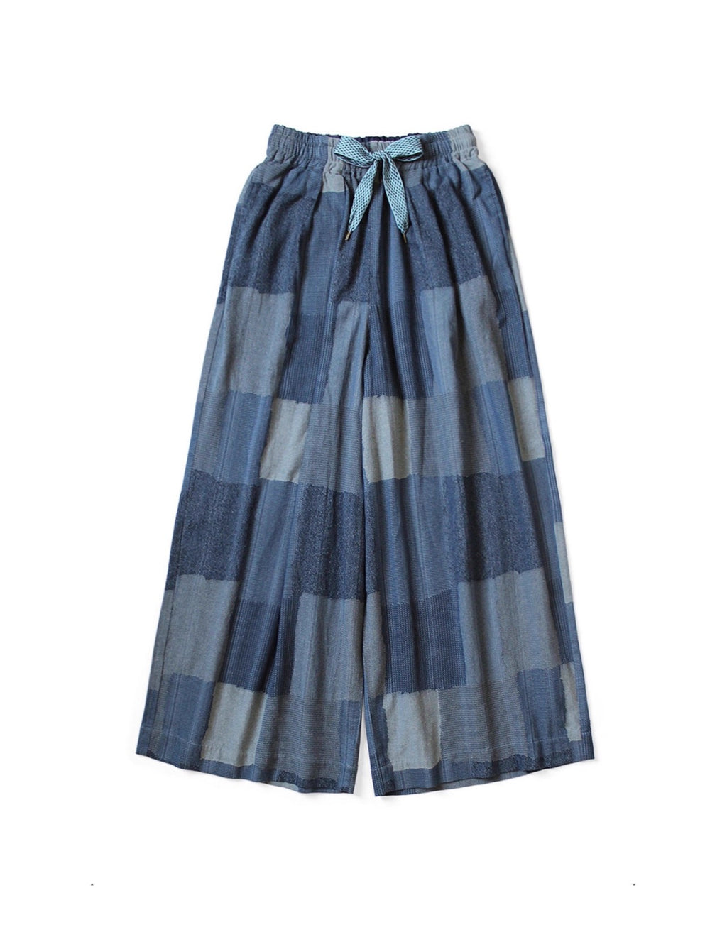 Kazuhiro Hirata 25AW Kapital Patchwork “Baijia Cloth” Cotton Pants – Loose Japanese Retro