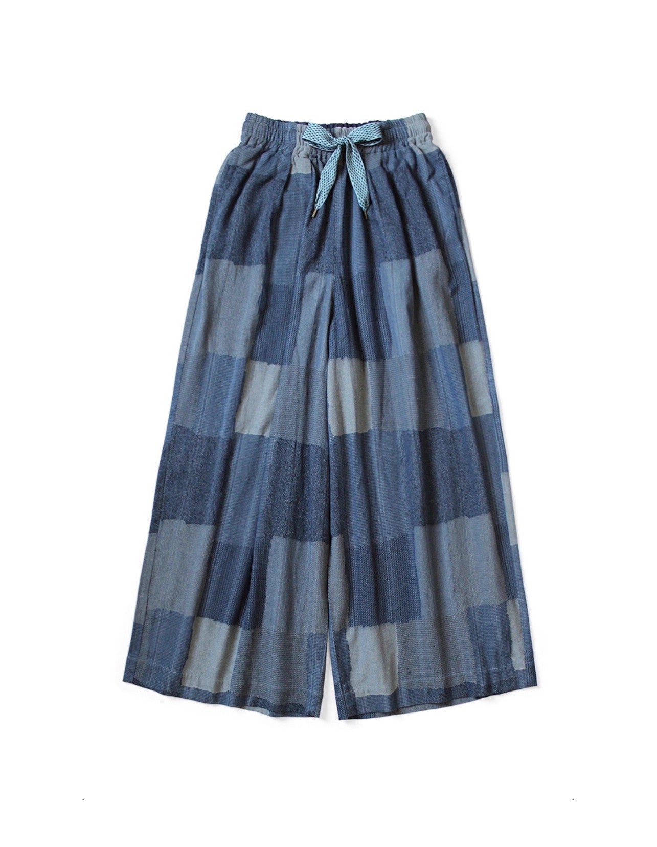 Kazuhiro Hirata 25AW Kapital Patchwork “Baijia Cloth” Cotton Pants – Loose Japanese Retro