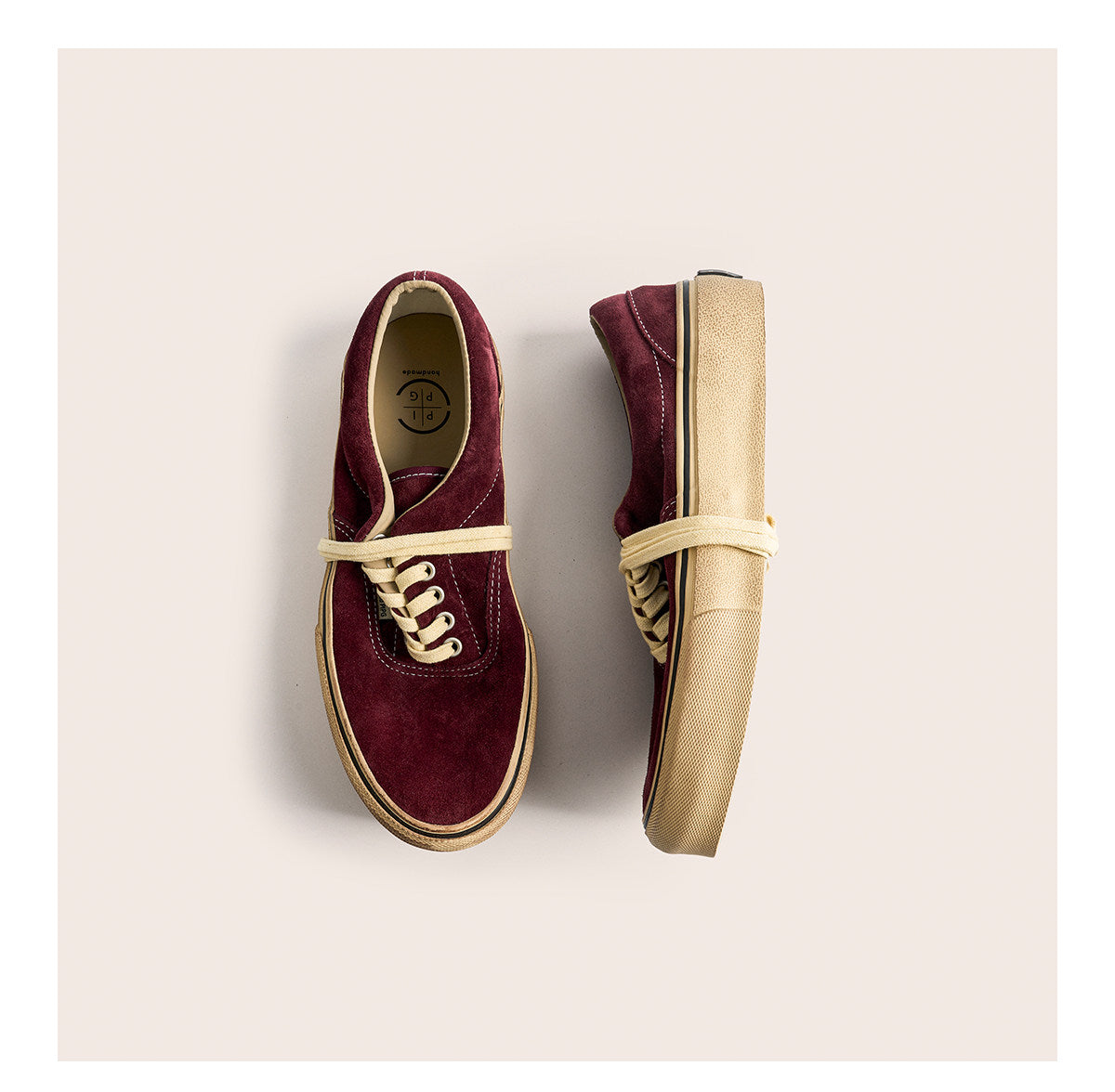 suede low-top canvas shoes Thick-soled vulcanized shoes Retro Japanese trendy men's and women's crestboard shoes 2025