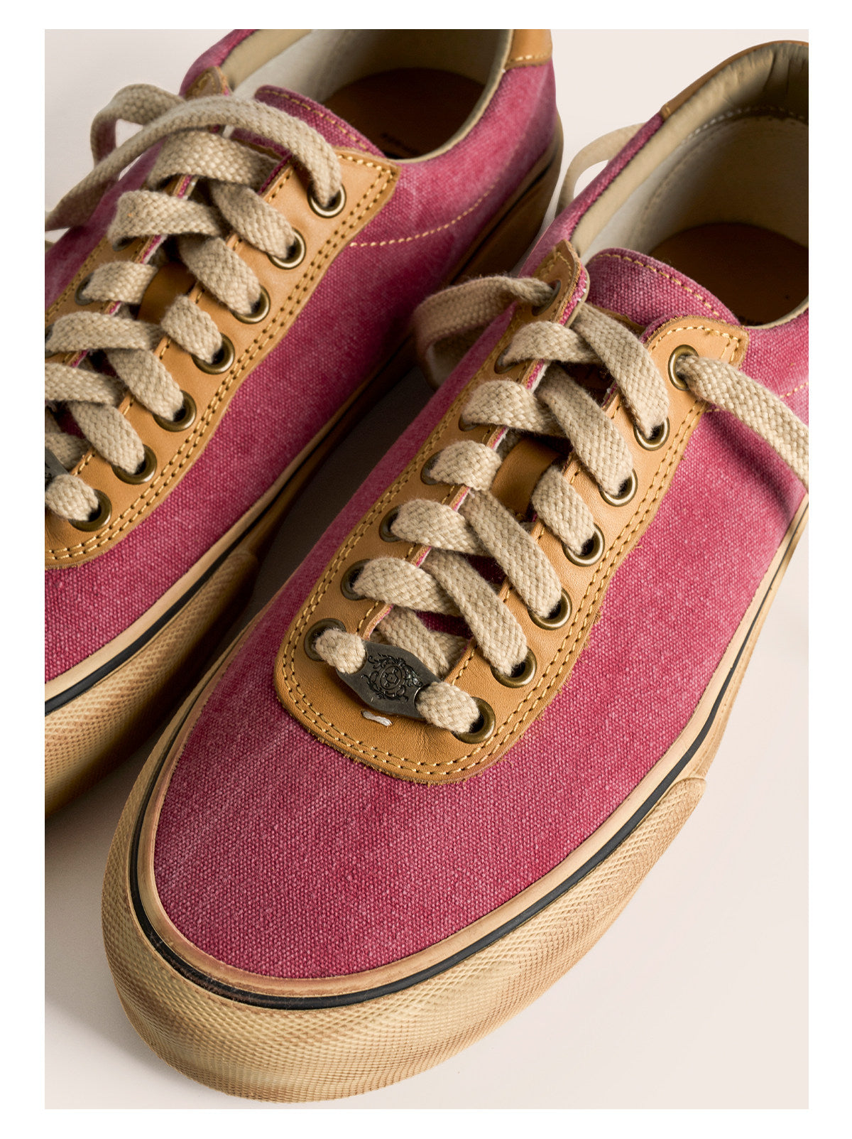 Vintage Japanese Low Top Espadrille Platform Sneakers – Washed Vulcanized Unisex Shoes – Japanese vintage | yamalin clothes | Yamalinclothes