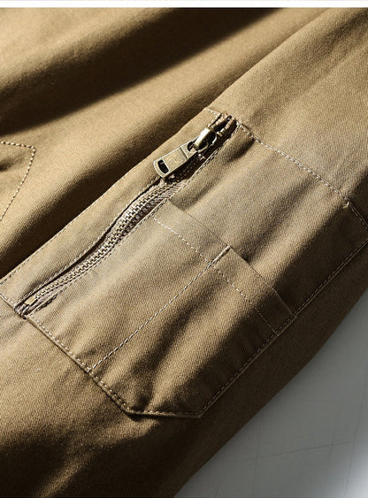 American Vintage Washed Twill Flight Jacket – Oversized Unisex