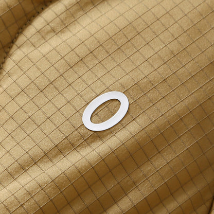 Collarless Down Jacket – Wave Quilting & Snap Front