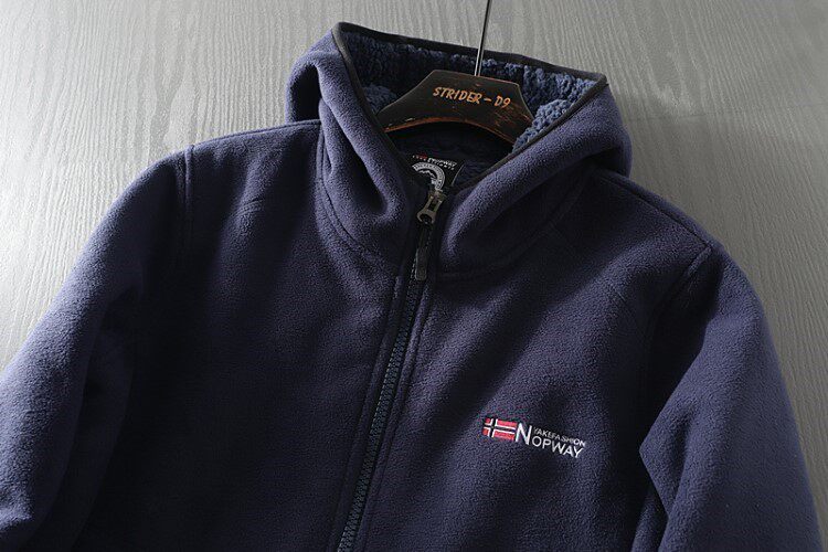 Professional Outdoor Men's Autumn and Winter Fleece-Lined Thickened Polar Fleece Warm Jacket | Japanese vintage | yamalin clothes | Yamalinclothes