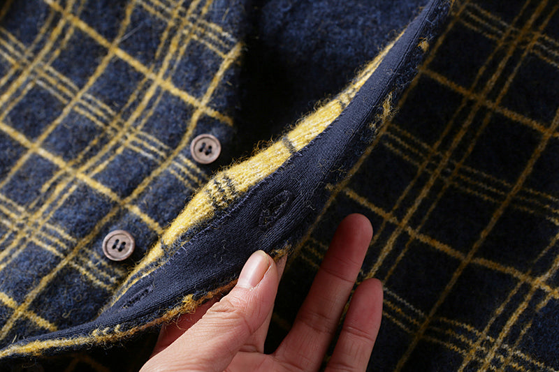 Heavy goods Italian order! Mohair + wool autumn and winter men's knitted cardigan sweater vest