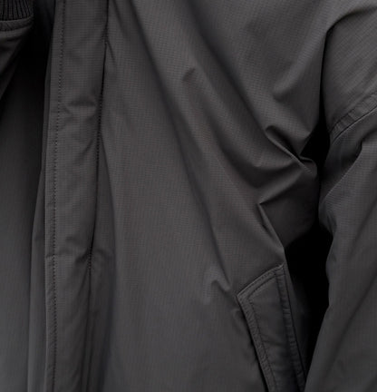 Duck Down Jacket – Stand Collar & Ribbed Hem | Yamalinclothes
