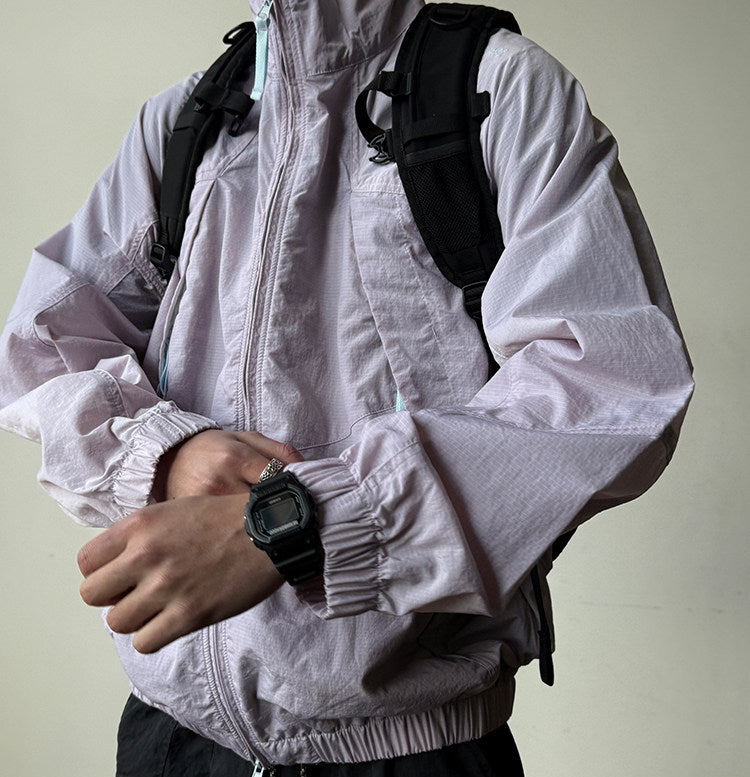 Quick-Dry Stand-Collar Outdoor Jacket – Mountain Oversized Unisex – Japanese vintage | fall outfits 2026 | fall winter outfits | classy winter outfits | lazy comfy outfits | japanese streetwear | vintage workwear | yamalin clothes | Yamalinclothes