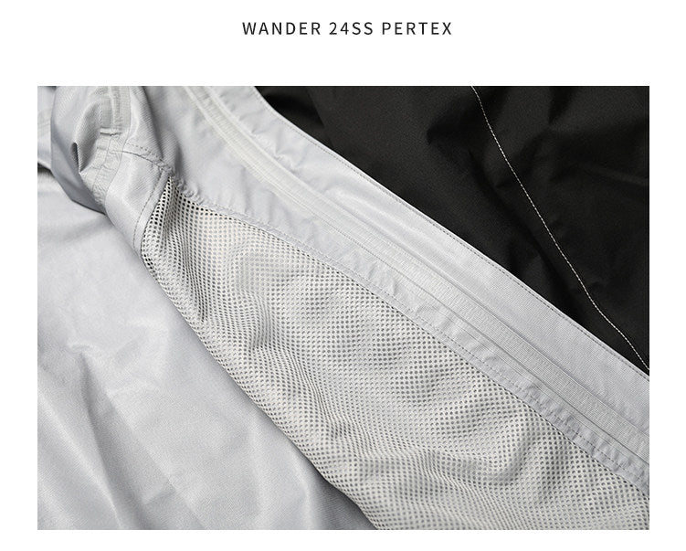 Japanese Outdoor 24SS Pertex Windproof Waterproof Casual Full Laminated 5-Color Jacket – Japanese vintage | yamalin clothes | Yamalinclothes