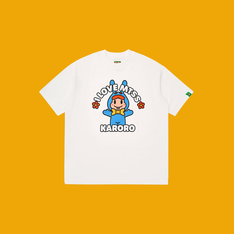 [Spring New Product] I LOVE MTSS Short Sleeve T-Shirt Couple Style 250g