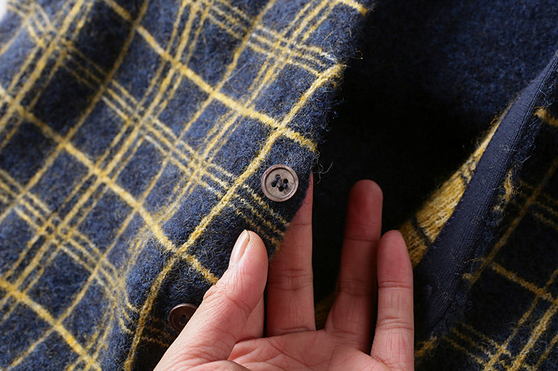 Heavy goods Italian order! Mohair + wool autumn and winter men's knitted cardigan sweater vest