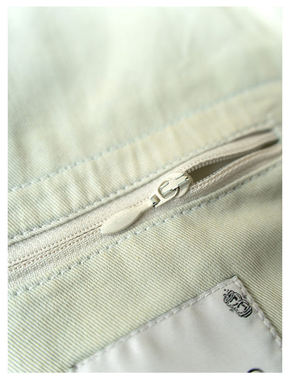 Single Pocket Short Denim Jacket – Loose Unisex Casual Streetwear