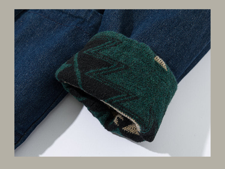 Unisex New Chinese Style Double-Sided Quilted Dao Robe