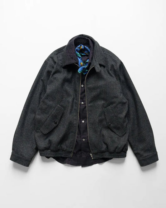 3M Thinsulate Wool-Blend Padded Harrington Jacket - Unisex Japanese Quilted Jacket