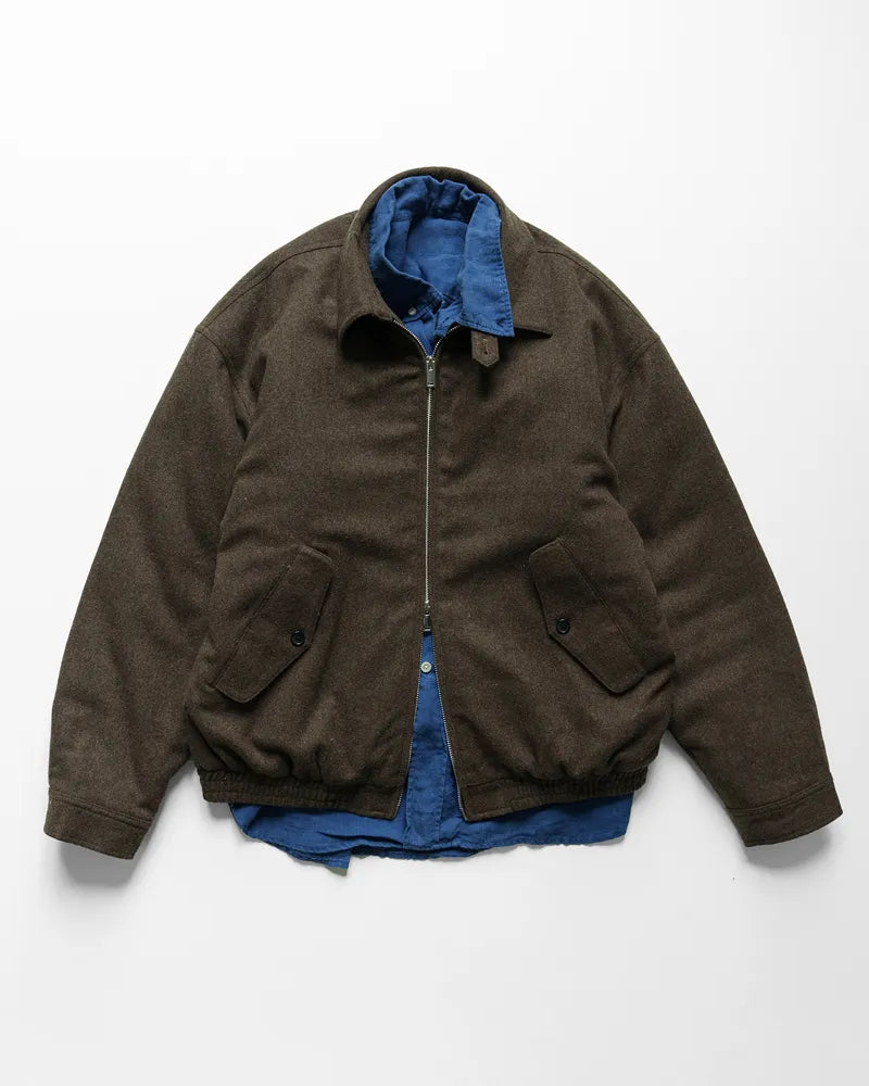3M Thinsulate wool-blend padded Harrington jacket is unisiform