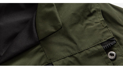 Japanese Retro Swallowtail Hooded Trench Coat – Mid-Length Loose Unisex Spring