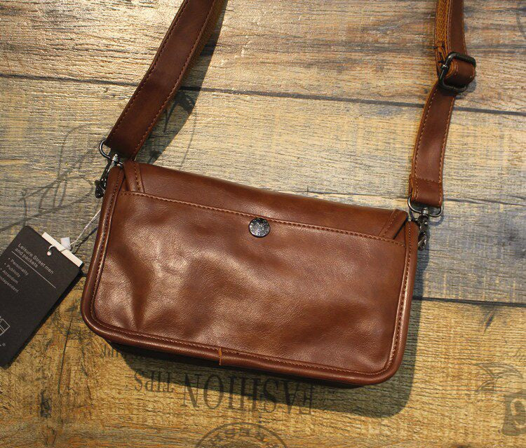 Japanese Retro Mini Crossbody Bag – Unisex Shoulder Phone Bag