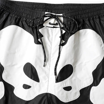 Japanese Nylon Mesh Cropped Shorts – Breathable Elastic Waist Casual Streetwear – Japanese vintage | yamalin clothes | Yamalinclothes