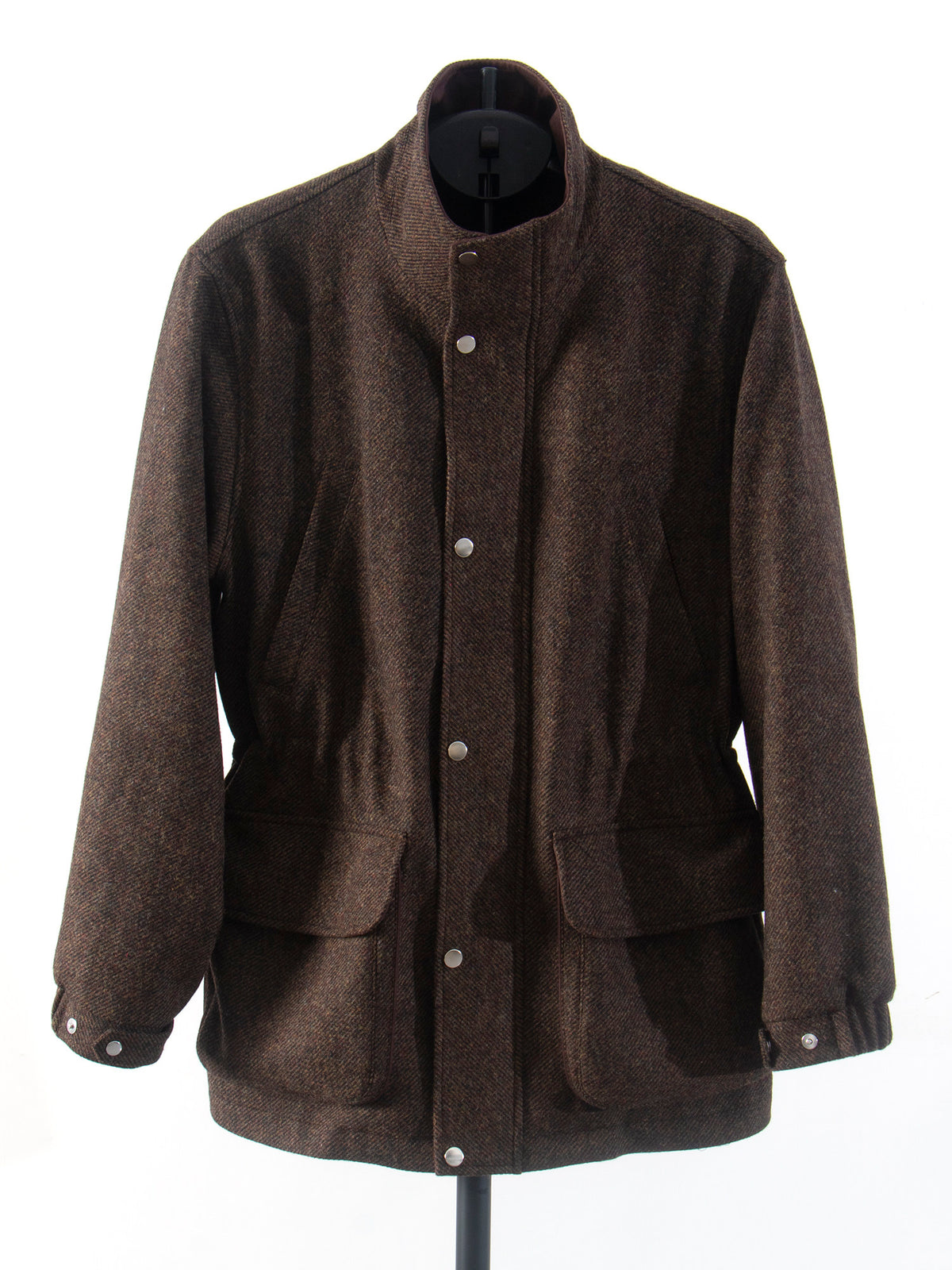 Wool Blend Safari Jacket – Drawstring Waist | Yamalinclothes