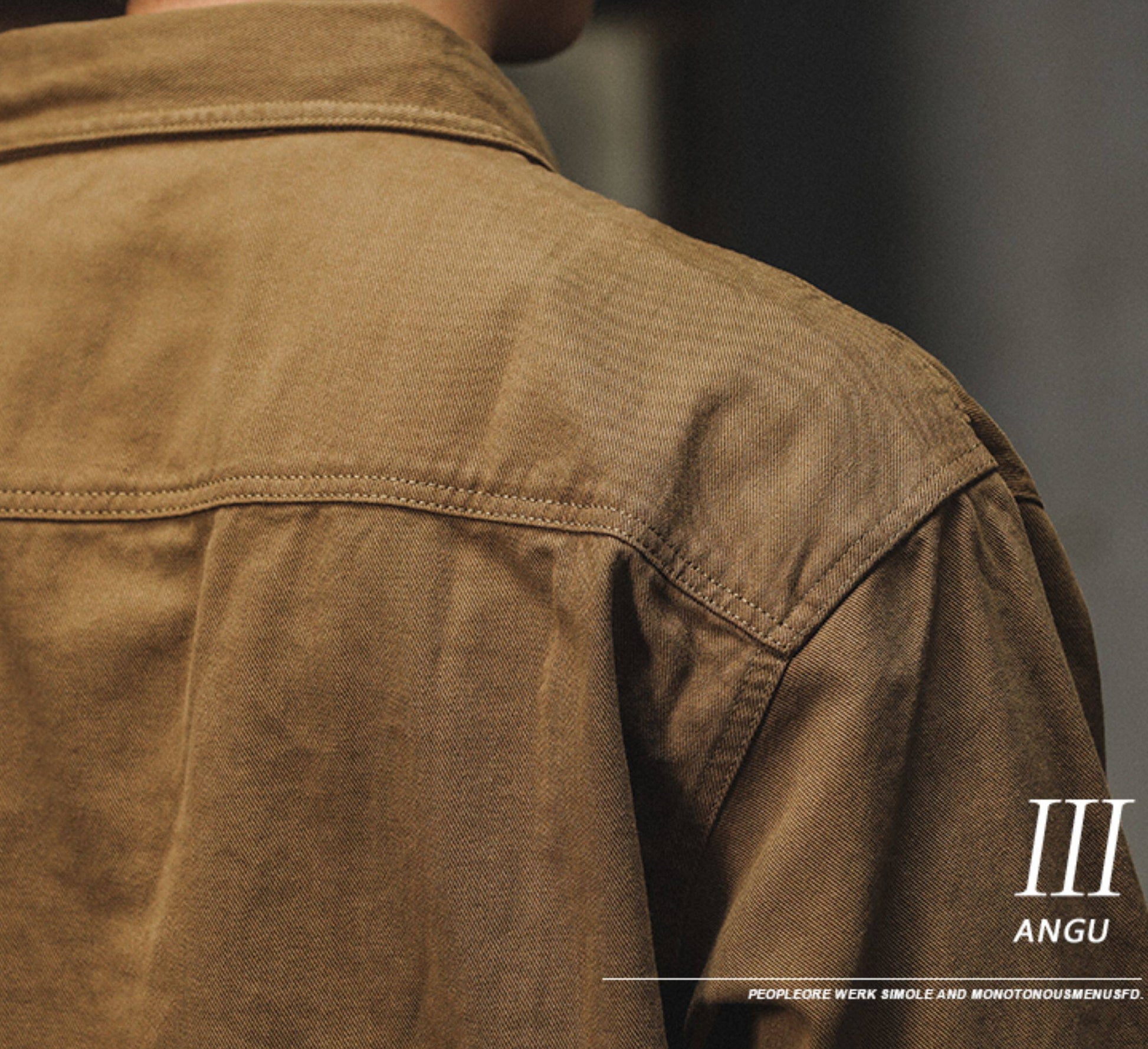 American cargo shirt jacket jacket men's 2026 fall/winter new loose Japanese retro casual long-sleeved shirt | Japanese vintage | yamalin clothes | Yamalinclothes