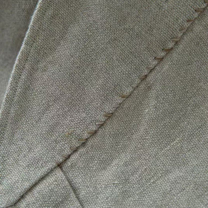 Textured linen suit jacket | Japanese vintage | yamalin clothes | Yamalinclothes
