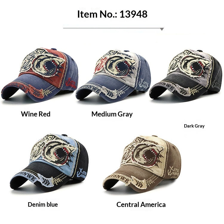 Yangguan Denim Baseball Cap - Pure Cotton Vintage Duckbill Hat (Unisex) – cap | japanese streetwear | vintage workwear | unisex | Yamalinclothes