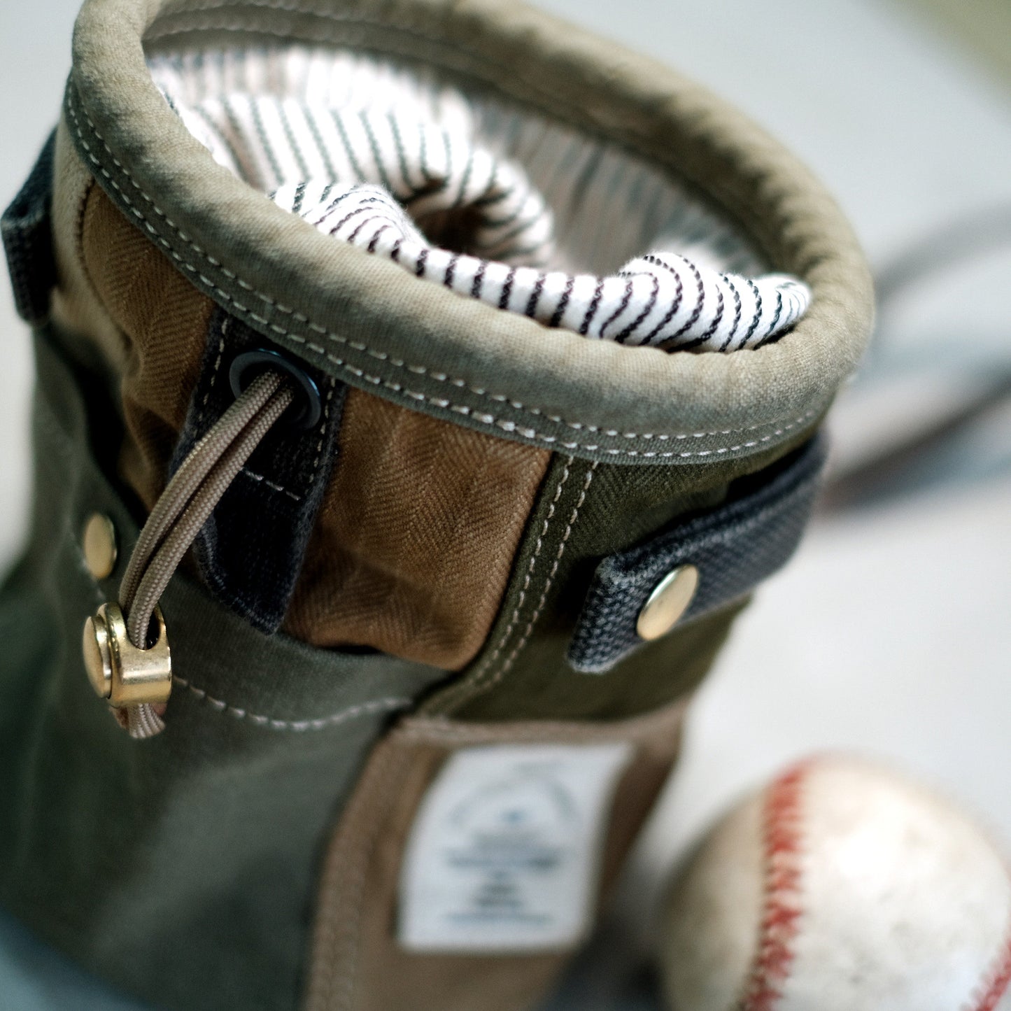 Heavy Military Canvas Patchwork Bucket Bag – Handmade Vintage Crossbody Shoulder Bag | Japanese vintage | yamalin clothes | Yamalinclothes