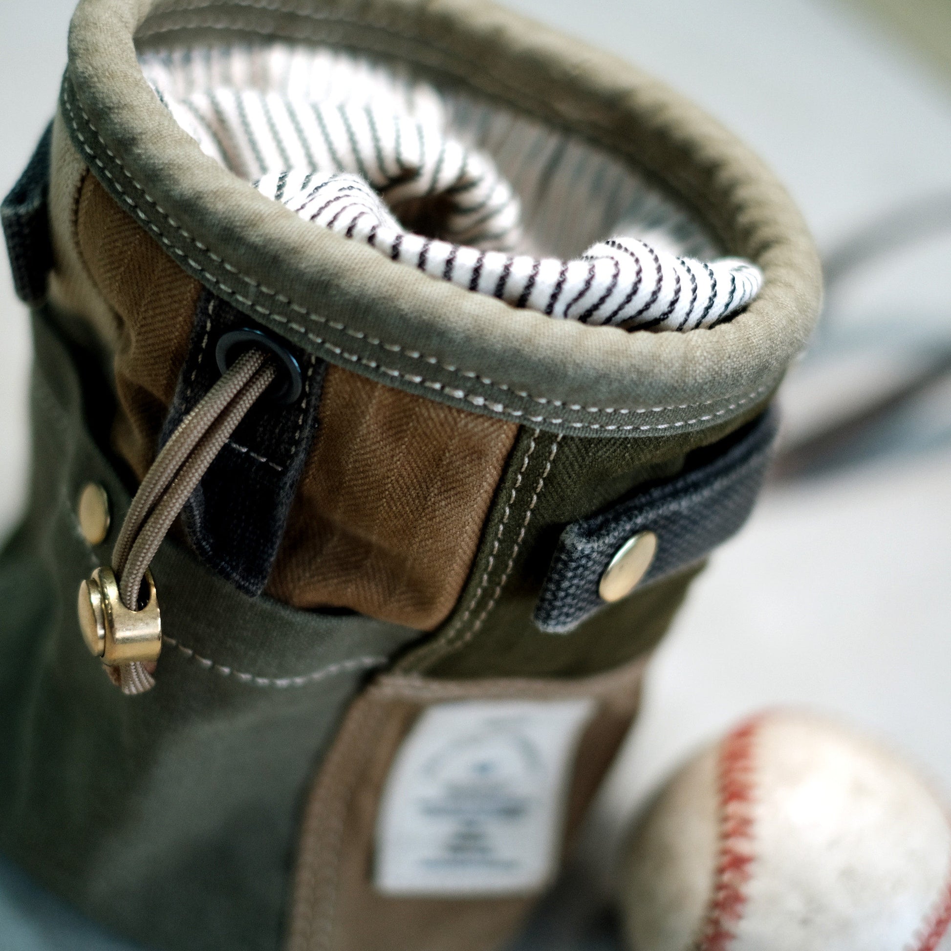 Heavy Military Canvas Patchwork Bucket Bag – Handmade Vintage Crossbody Shoulder Bag | Japanese vintage | yamalin clothes | Yamalinclothes