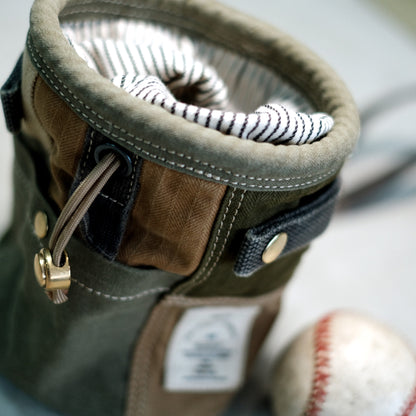 Heavy Military Canvas Patchwork Bucket Bag – Handmade Vintage Crossbody Shoulder Bag | Japanese vintage | yamalin clothes | Yamalinclothes