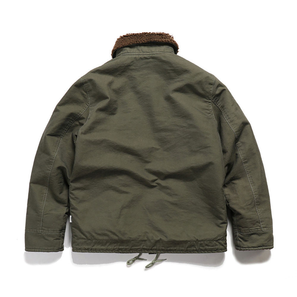 Quilted Cotton-Padded Jacket – Workwear Loose Warm Unisex