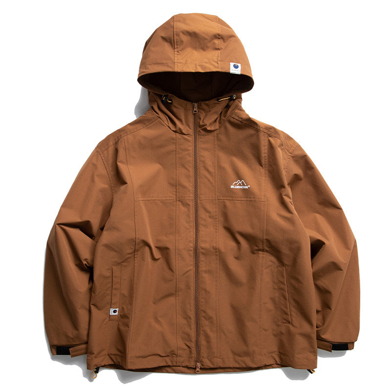 Waterproof Hooded Outdoor Workwear Jacket – Mountain Oversized Unisex