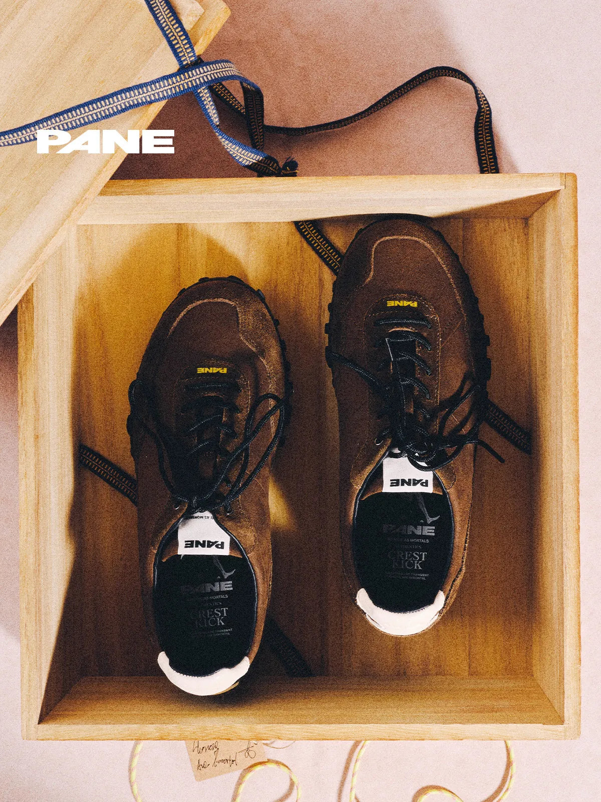 Wind Leap Series-Mudwater Mudwater Muddy Retro Leisure Sports Forrest Forrest Gump Shoes Men's and Women's Brown Spring and Autumn New Style