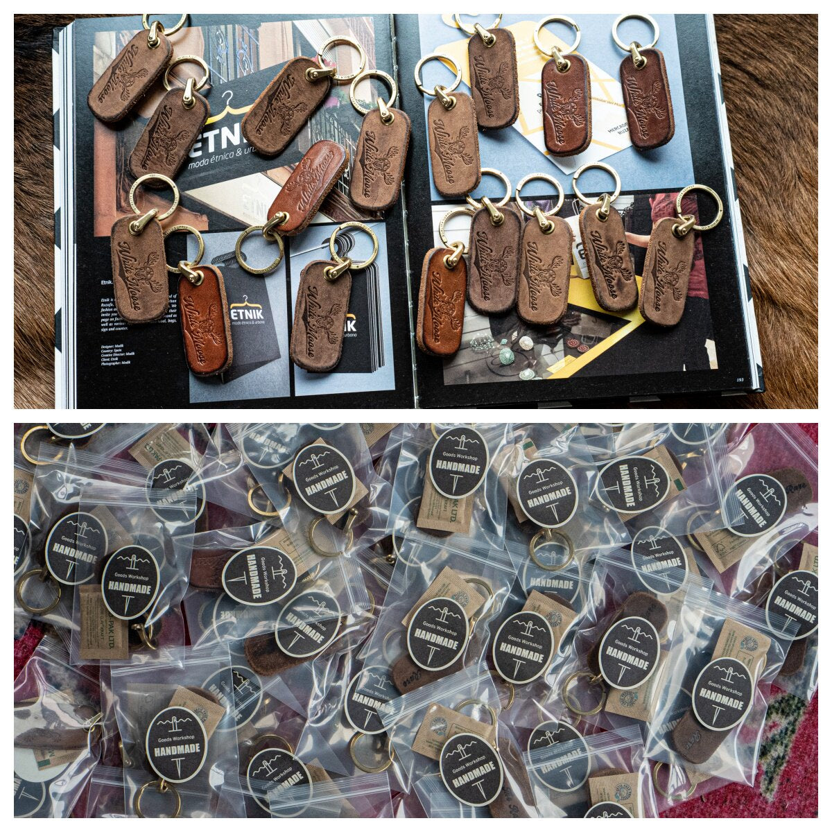 Vintage Distressed Leather Motorcycle Keychain – Custom Key Fob – Japanese vintage | yamalin clothes | Yamalinclothes