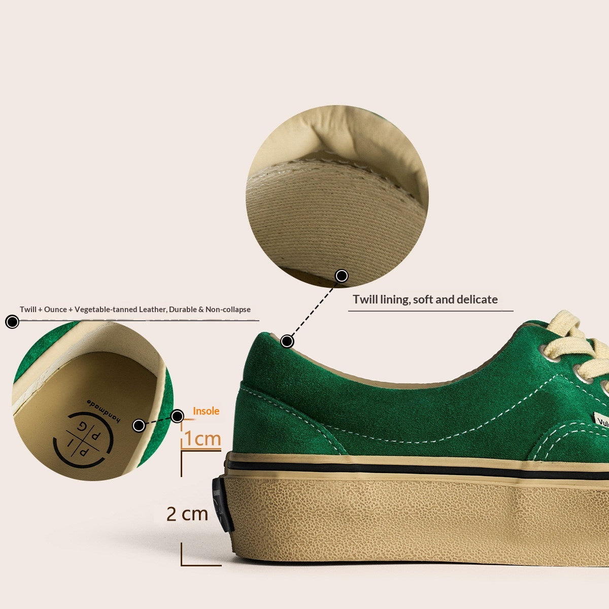 suede low-top canvas shoes Thick-soled vulcanized shoes Retro Japanese trendy men's and women's crestboard shoes 2025