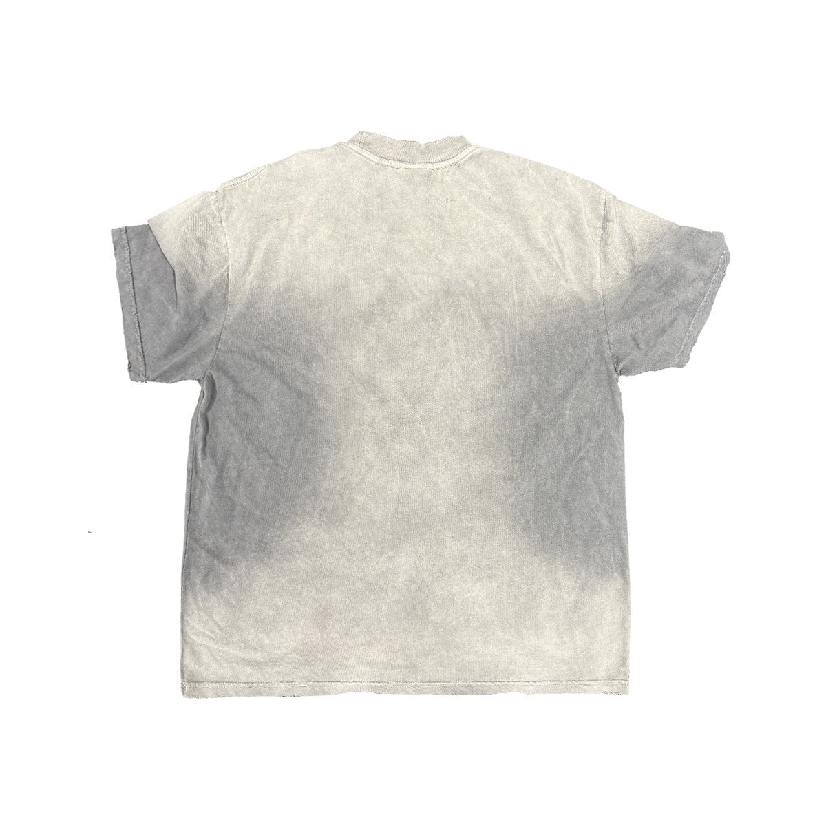 Batik Spray Paint Horse Print T-Shirt – 240g Drop Shoulder Distressed Unisex