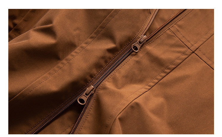 Waterproof Hooded Outdoor Workwear Jacket – Mountain Oversized Unisex